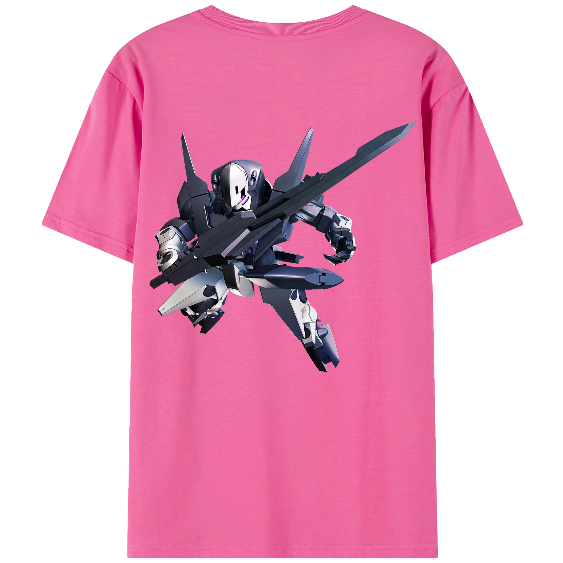 （画像用） 機動戦士ガンダム Mobile Suit Gundam レディース半袖Tシャツ(バックプリント)